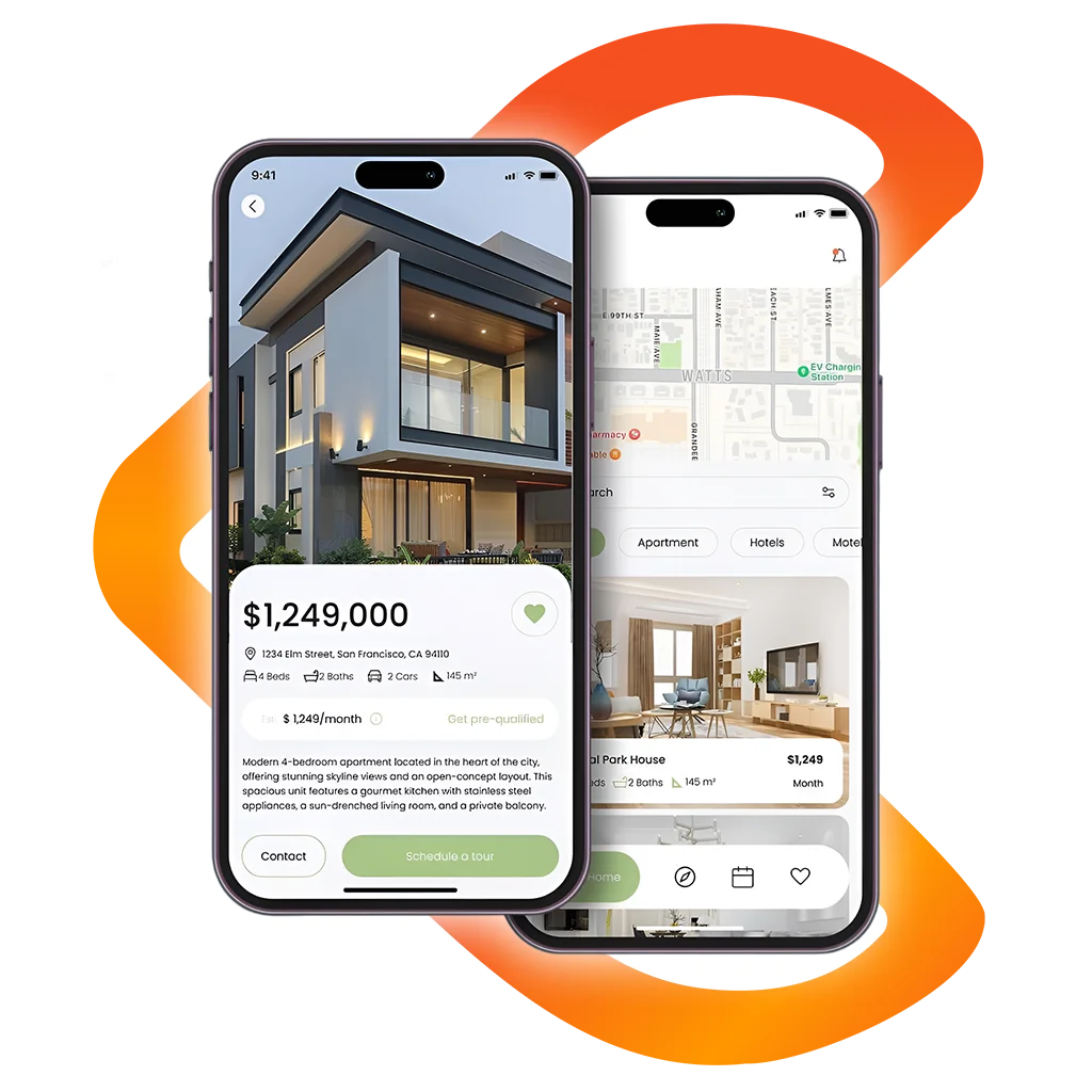 E-commerce app preview